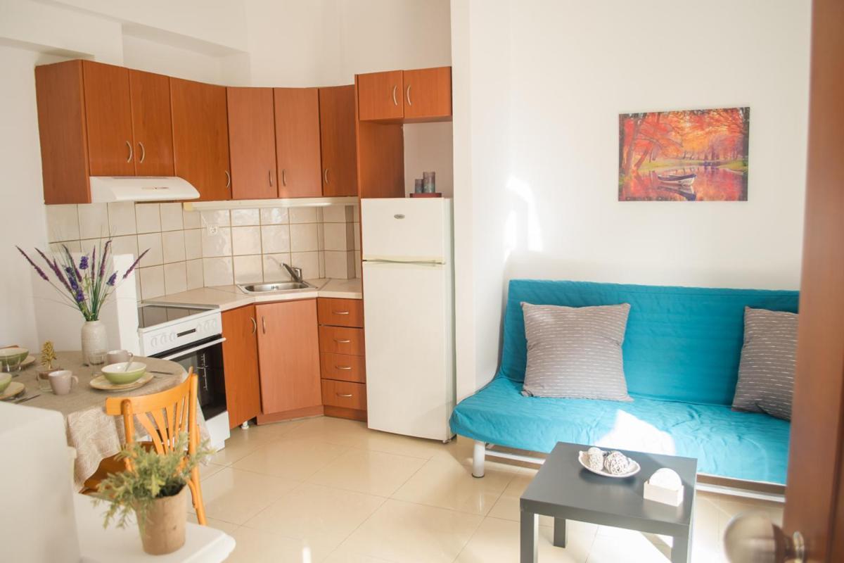 Sun Βy Τhe Sea 100M From The Beach Lägenhet Agia Pelagia Exteriör bild